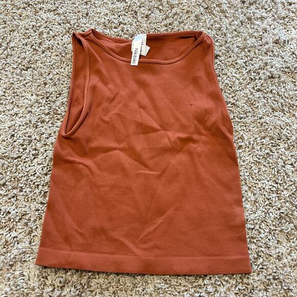 NikiBiki High Neck Tank in Clay - Picture 2 of 3